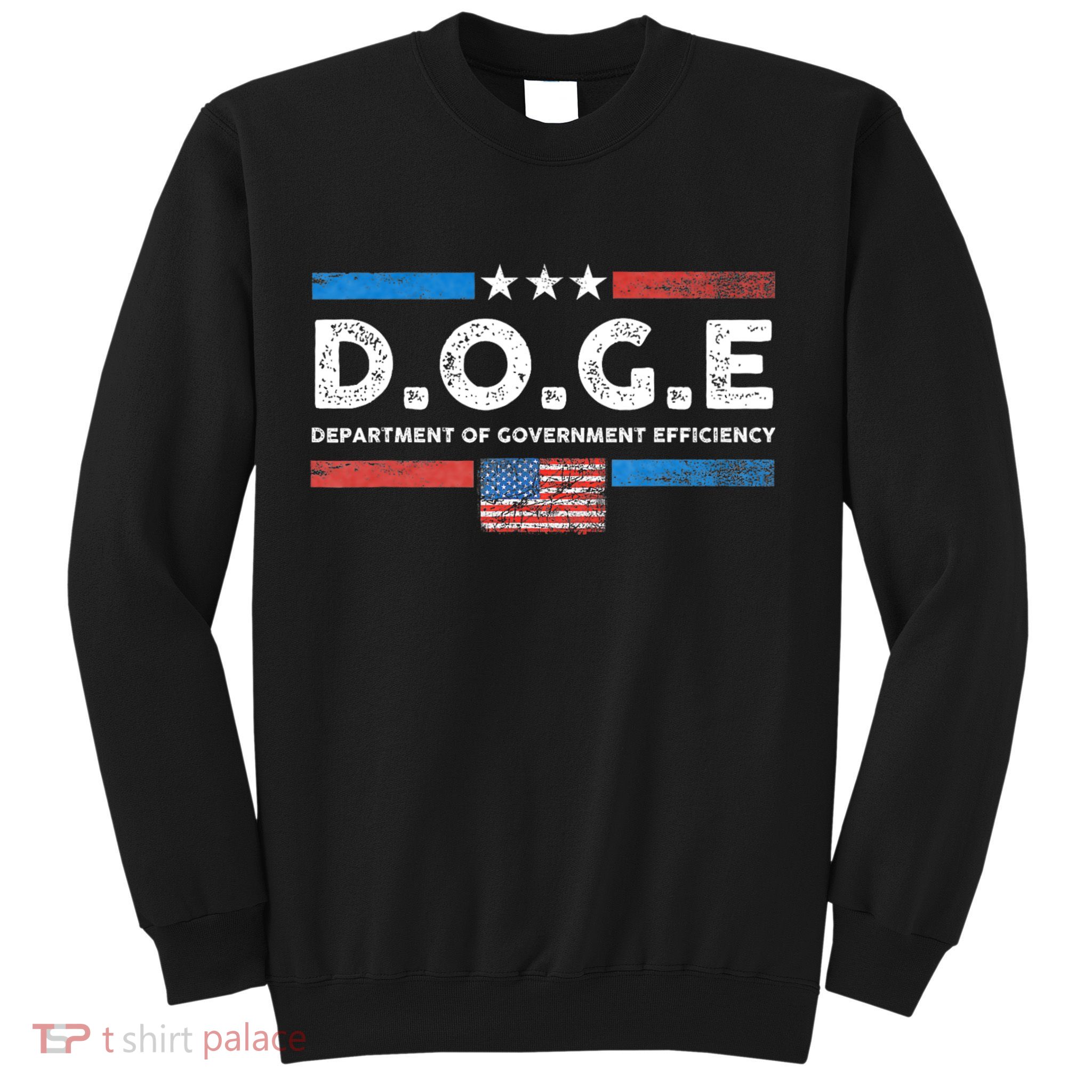 D.O.G.E Doge Department Of Government Efficiency Vintage Sweatshirt