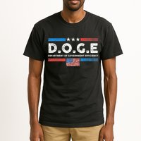 D.O.G.E Doge Department Of Government Efficiency Vintage Tall T-Shirt