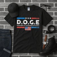 D.O.G.E Doge Department Of Government Efficiency Vintage Tall T-Shirt