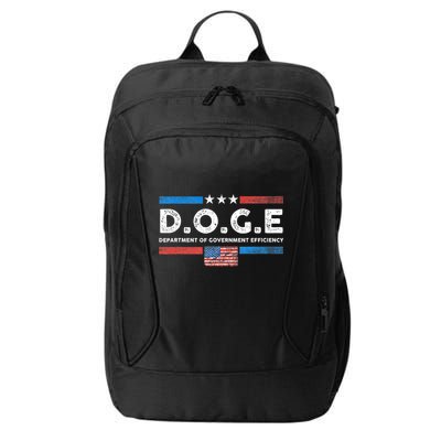 D.O.G.E Doge Department Of Government Efficiency Vintage City Backpack