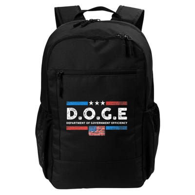 D.O.G.E Doge Department Of Government Efficiency Vintage Backpack