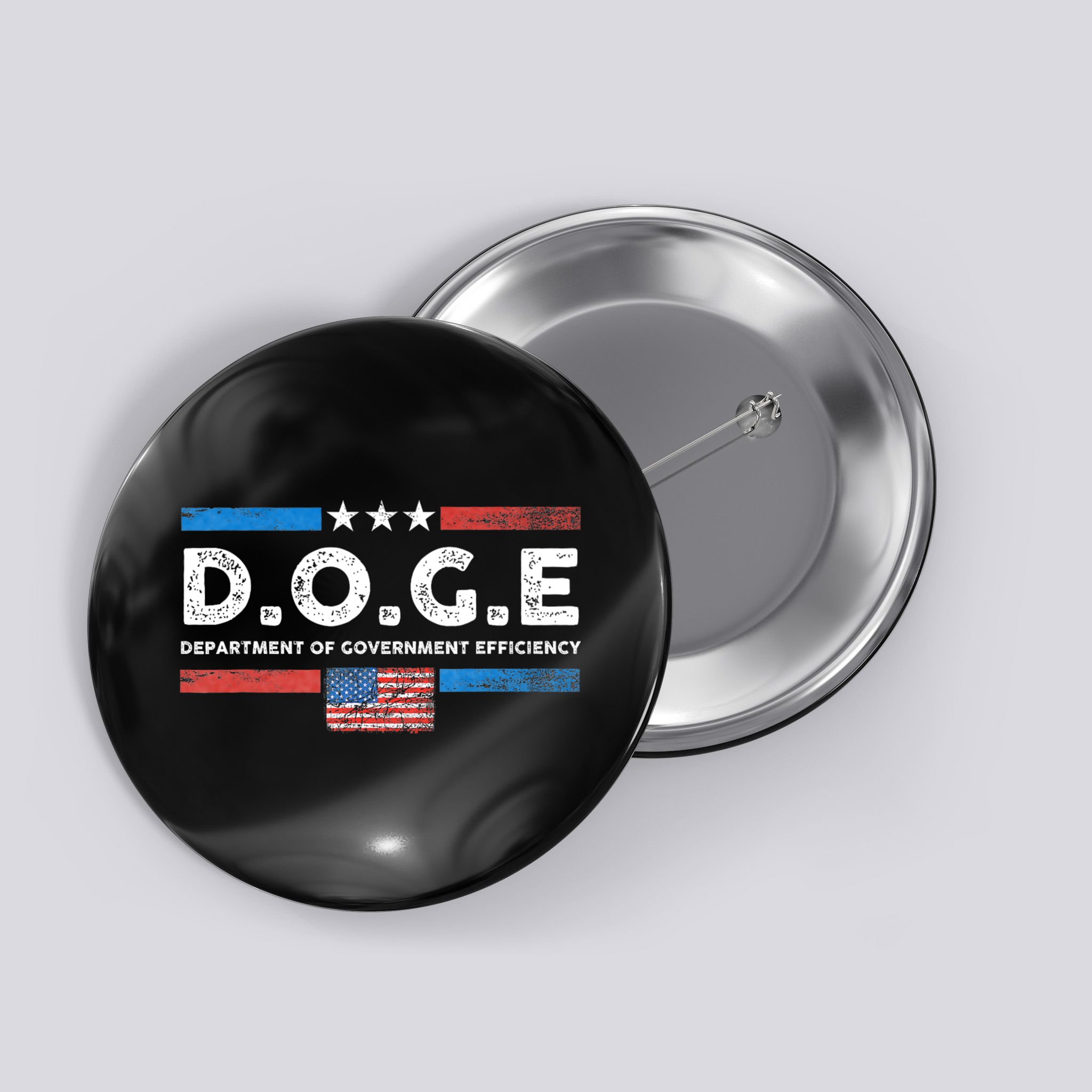 D.O.G.E Doge Department Of Government Efficiency Vintage Button
