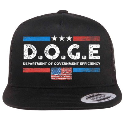 D.O.G.E Doge Department Of Government Efficiency Vintage Flatbill Hat
