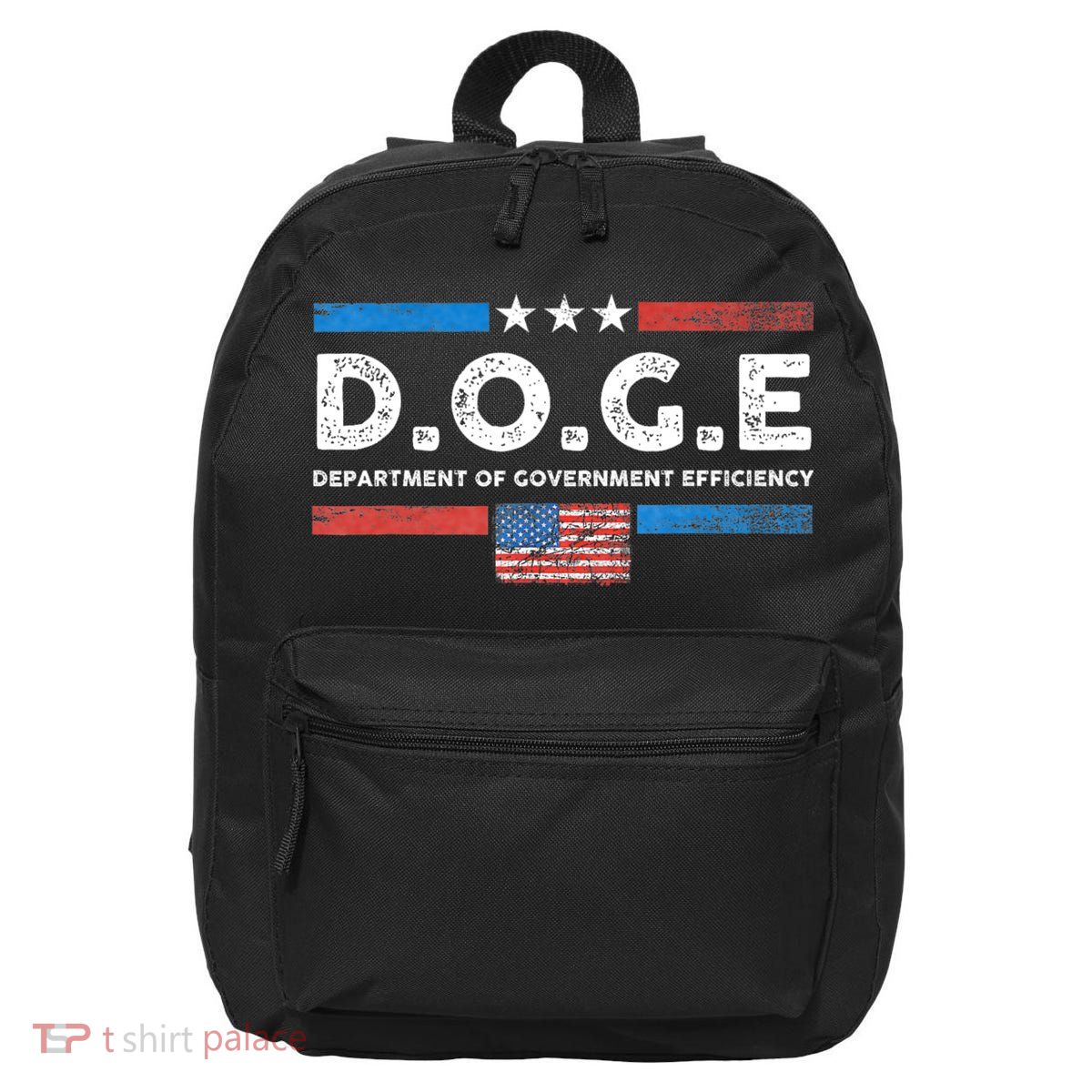 D.O.G.E Doge Department Of Government Efficiency Vintage 16 in Basic Backpack