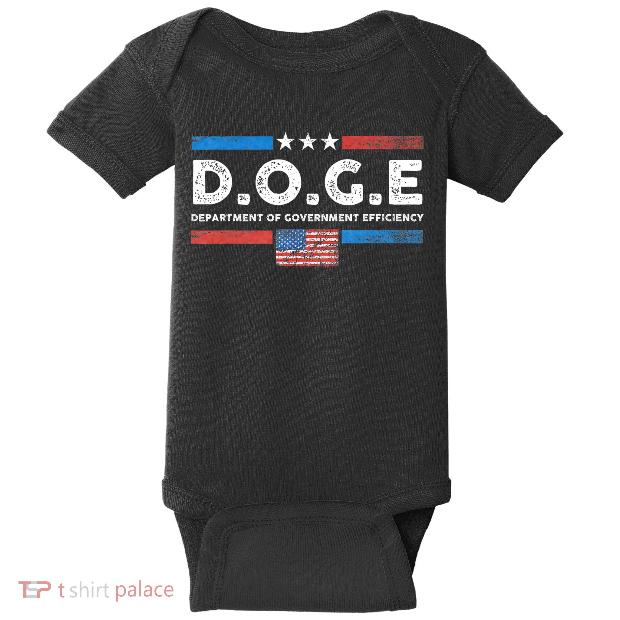 D.O.G.E Doge Department Of Government Efficiency Vintage Baby Bodysuit
