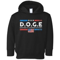 D.O.G.E Doge Department Of Government Efficiency Vintage Toddler Hoodie