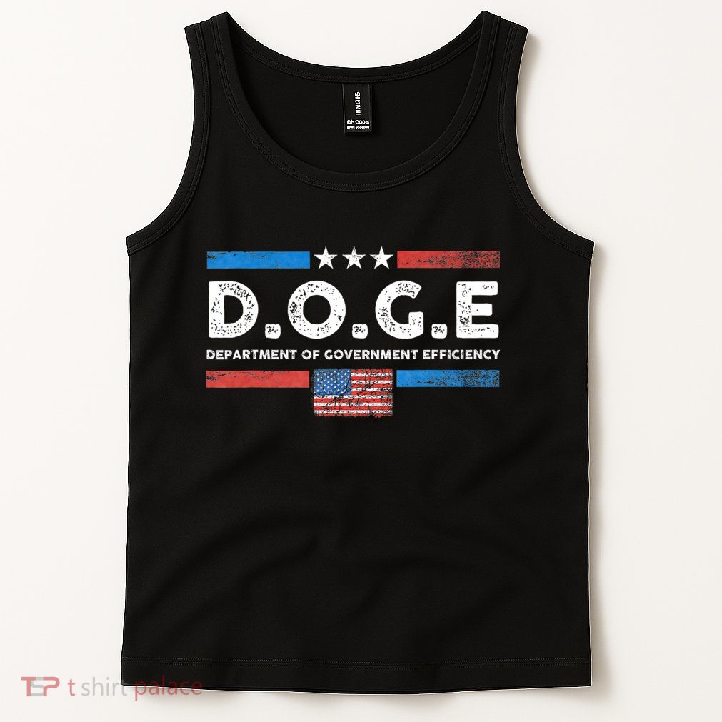 D.O.G.E Doge Department Of Government Efficiency Vintage Tank Top