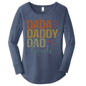 Dada Daddy Dad Bruh Awesome Like My Daughter FatherS Day Women's Perfect Tri Tunic Long Sleeve Shirt