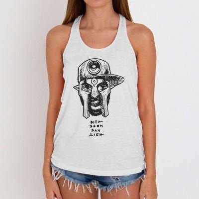 Dilla Doom Dan Lish Women's Knotted Racerback Tank