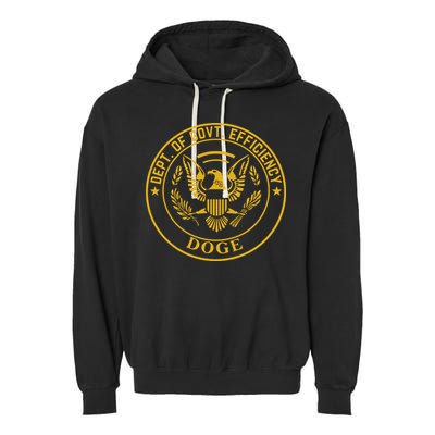 Dixiechick Doge Dept Of Govt Efficiency Garment-Dyed Fleece Hoodie
