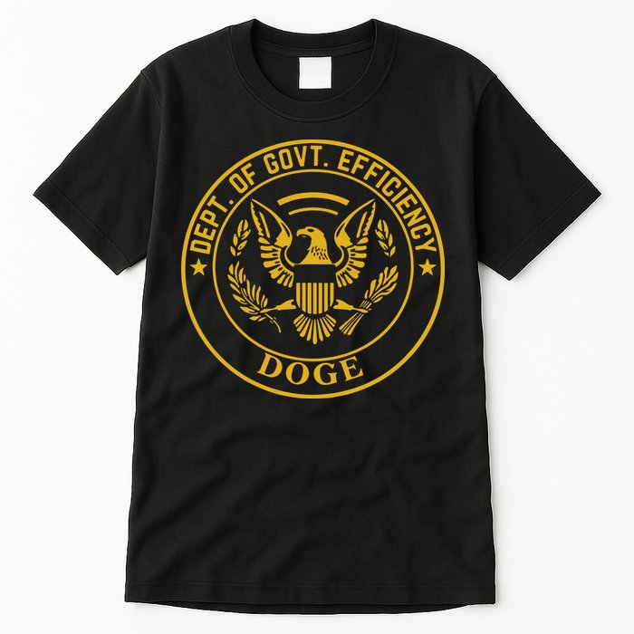 Dixiechick Doge Dept Of Govt Efficiency Tall T-Shirt