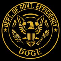 Dixiechick Doge Dept Of Govt Efficiency 7-Panel Snapback Hat