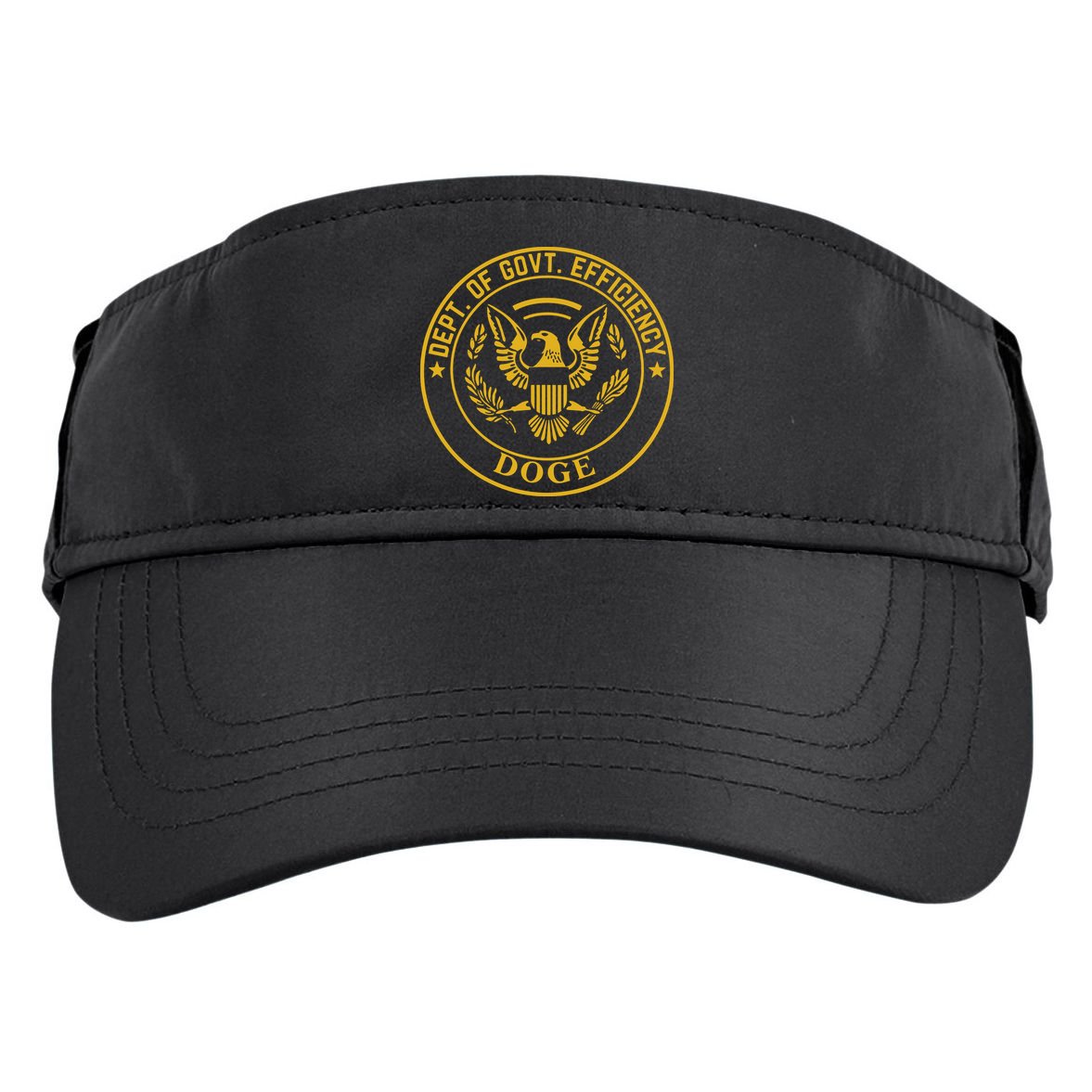 Dixiechick Doge Dept Of Govt Efficiency Adult Drive Performance Visor