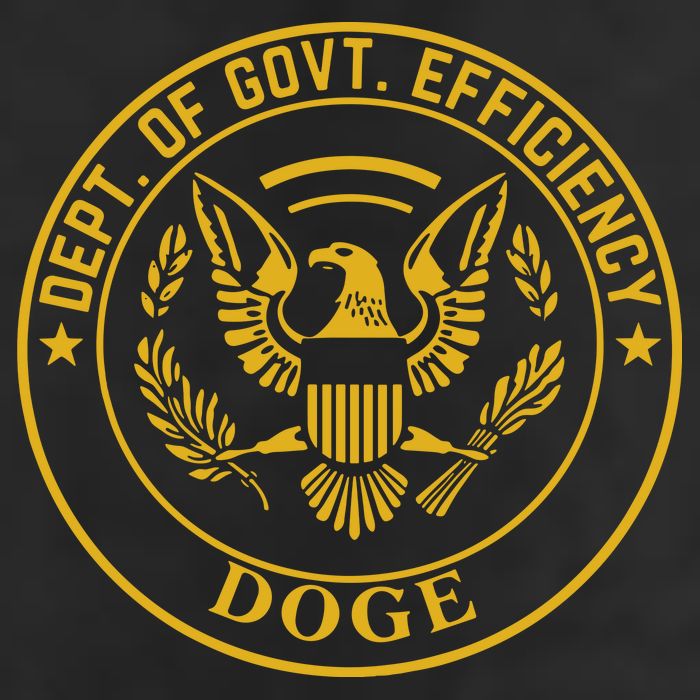 Dixiechick Doge Dept Of Govt Efficiency 25L Jumbo Tote