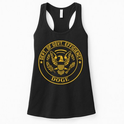 Dixiechick Doge Dept Of Govt Efficiency Womens Tank Top