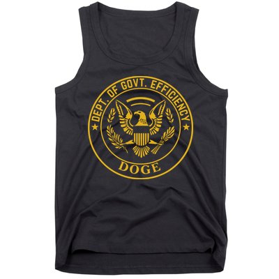 Dixiechick Doge Dept Of Govt Efficiency Tank Top