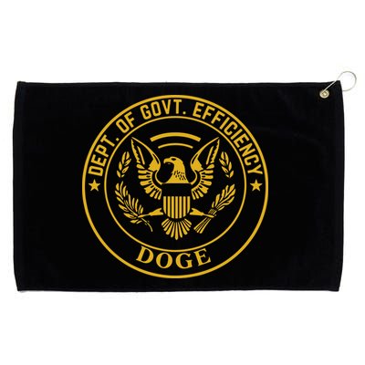 Dixiechick Doge Dept Of Govt Efficiency Grommeted Golf Towel