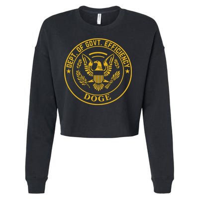 Dixiechick Doge Dept Of Govt Efficiency Cropped Pullover Crew