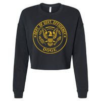 Dixiechick Doge Dept Of Govt Efficiency Cropped Pullover Crew