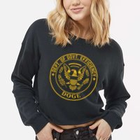 Dixiechick Doge Dept Of Govt Efficiency Cropped Pullover Crew
