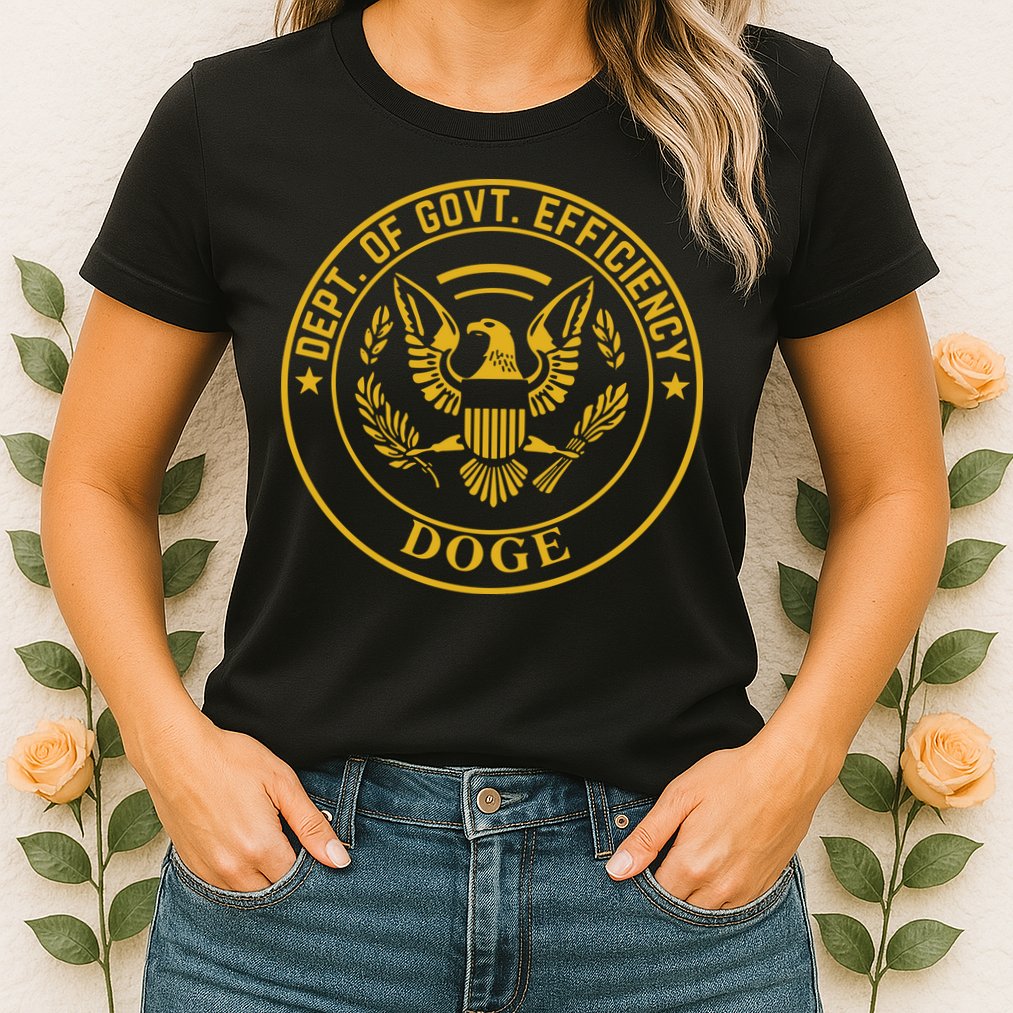 Dixiechick Doge Dept Of Govt Efficiency Womens T-Shirt