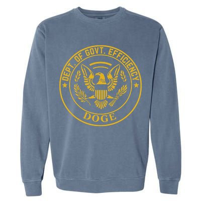 Dixiechick Doge Dept Of Govt Efficiency Garment-Dyed Sweatshirt