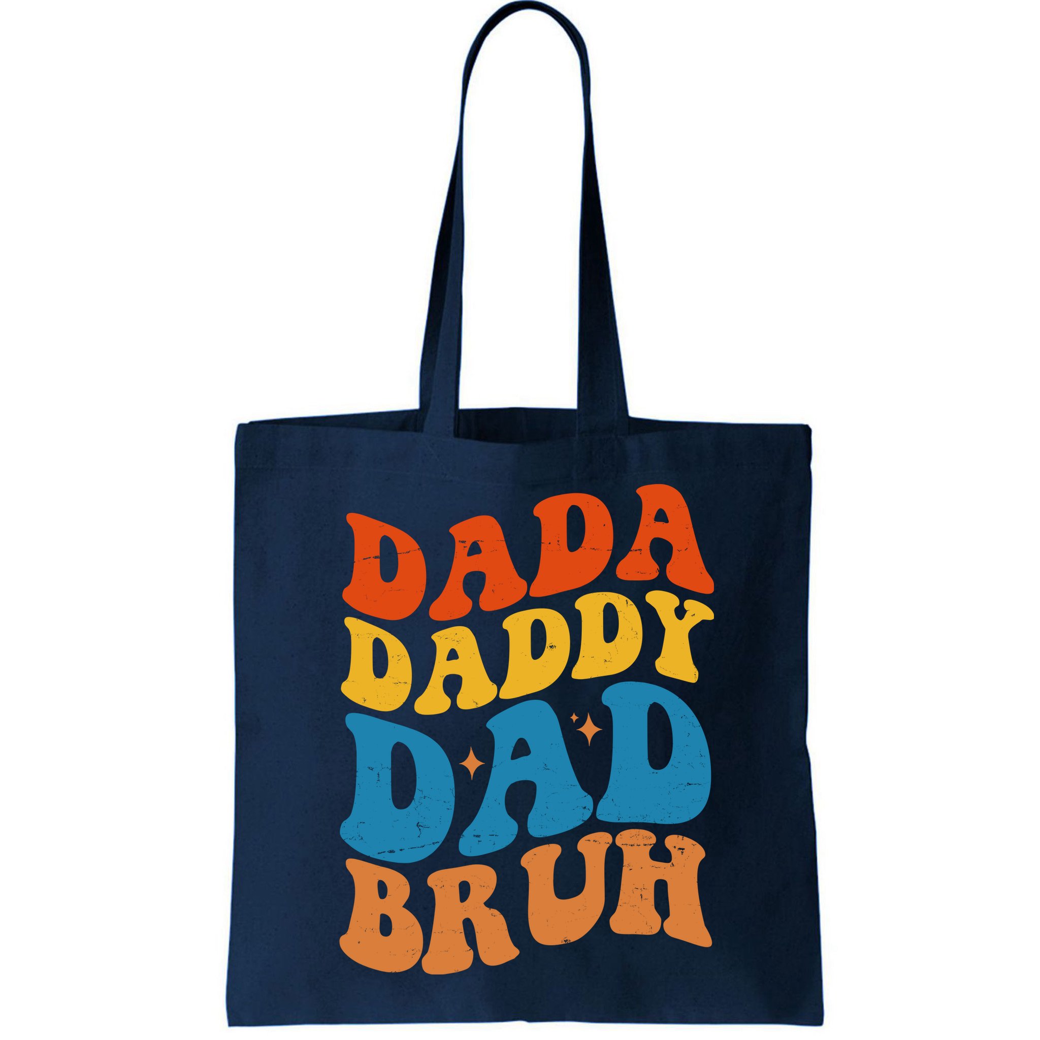 Dada Daddy Dad Bruh Retro Vintage Bag
