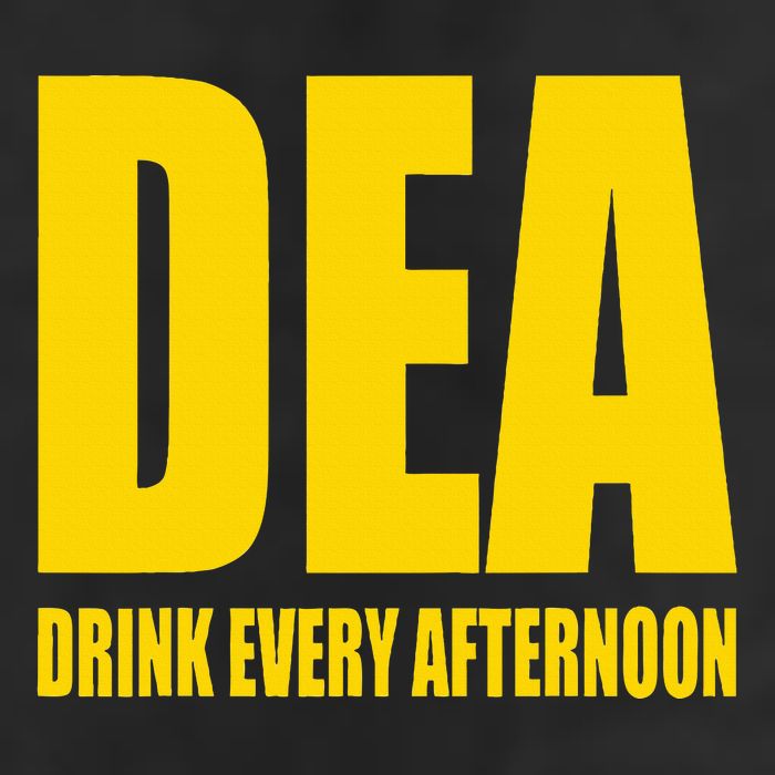 Dea Drink Every Afternoon Funny Drinking Parody Gift Cool Comfort Performance Bucket Hat