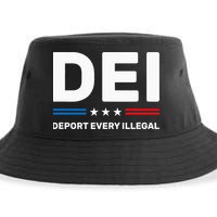Dei Deport Every Illegal Sustainable Bucket Hat