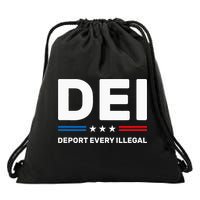 Dei Deport Every Illegal Drawstring Bag