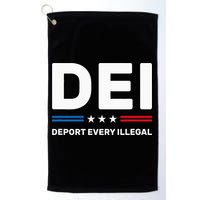 Dei Deport Every Illegal Golf Towel