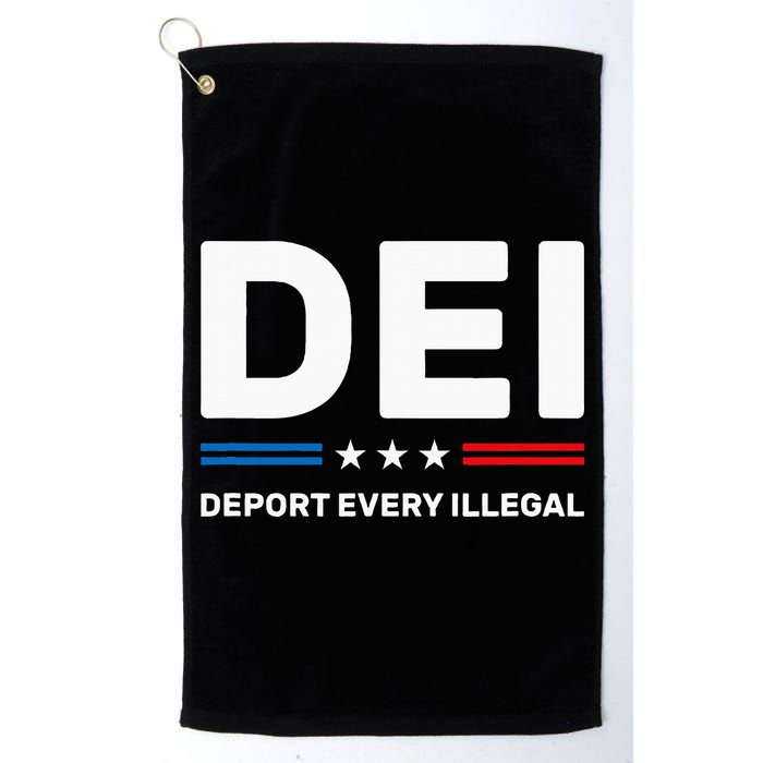Dei Deport Every Illegal Golf Towel