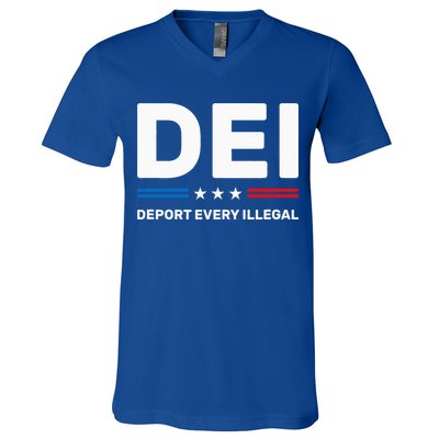 Dei Deport Every Illegal V-Neck T-Shirt