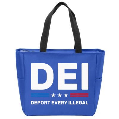 Dei Deport Every Illegal Zip Tote Bag