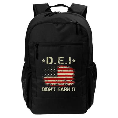 Dei DidnT Earn It Funny Humor Backpack