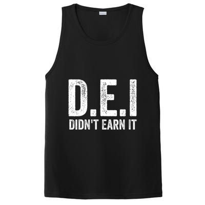 Dei DidnT Earn It Funny Humor PosiCharge Competitor Tank