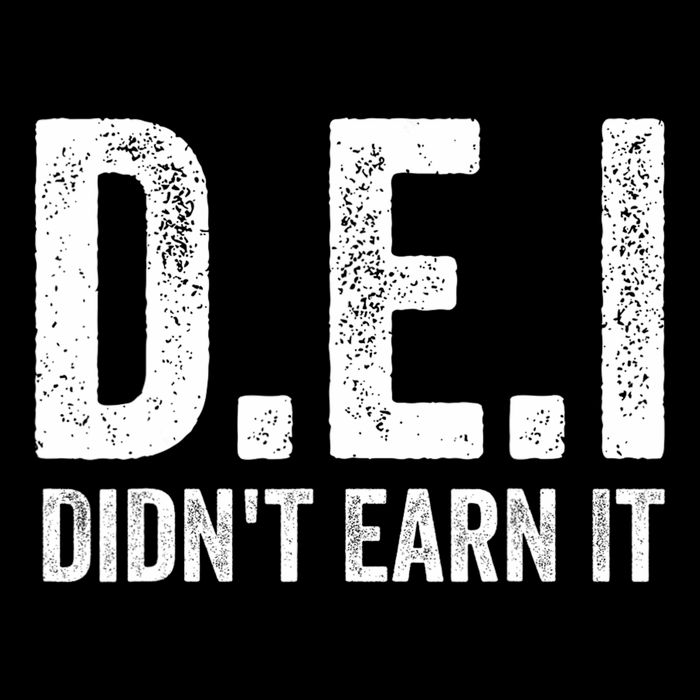 Dei DidnT Earn It Funny Humor Short Acrylic Beanie