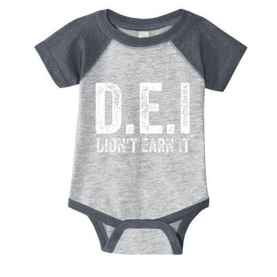 Dei DidnT Earn It Funny Humor Infant Baby Jersey Bodysuit