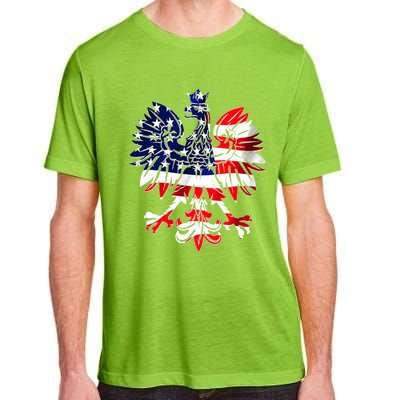 Dyngus Day Easter Polish Eagle American Flag Poland Usa Cute Gift Adult ChromaSoft Performance T-Shirt