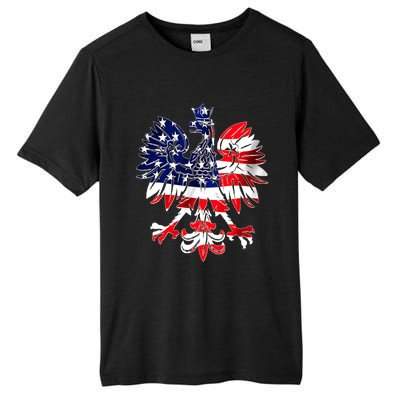 Dyngus Day Easter Polish Eagle American Flag Poland Usa Cute Gift Tall Fusion ChromaSoft Performance T-Shirt