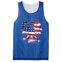 Dyngus Day Easter Polish Eagle American Flag Poland Usa Cute Gift Mesh Reversible Basketball Jersey Tank