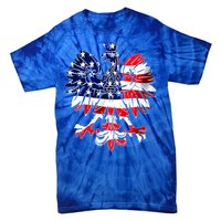 Dyngus Day Easter Polish Eagle American Flag Poland Usa Cute Gift Tie-Dye T-Shirt