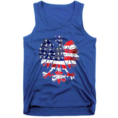 Dyngus Day Easter Polish Eagle American Flag Poland Usa Cute Gift Tank Top