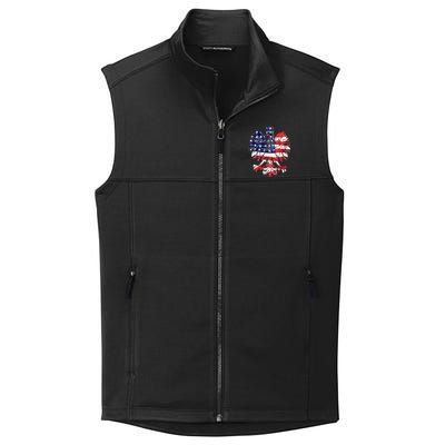 Dyngus Day Easter Polish Eagle American Flag Poland Usa Cute Gift Collective Smooth Fleece Vest