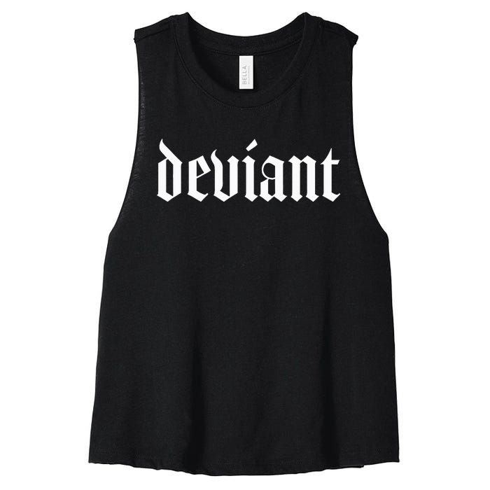 Deviant Women's Racerback Cropped Tank