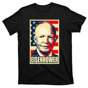 Dwight D. Eisenhower Propaganda Poster T-Shirt