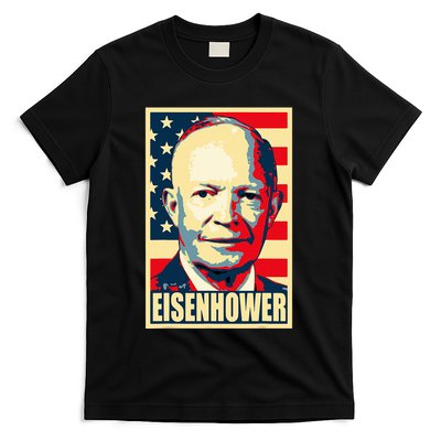 Dwight D. Eisenhower Propaganda Poster T-Shirt