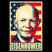 Dwight D. Eisenhower Propaganda Poster Impact Tech Backpack