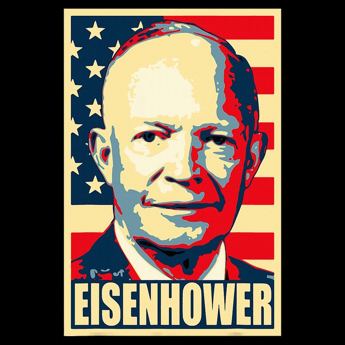 Dwight D. Eisenhower Propaganda Poster Impact Tech Backpack