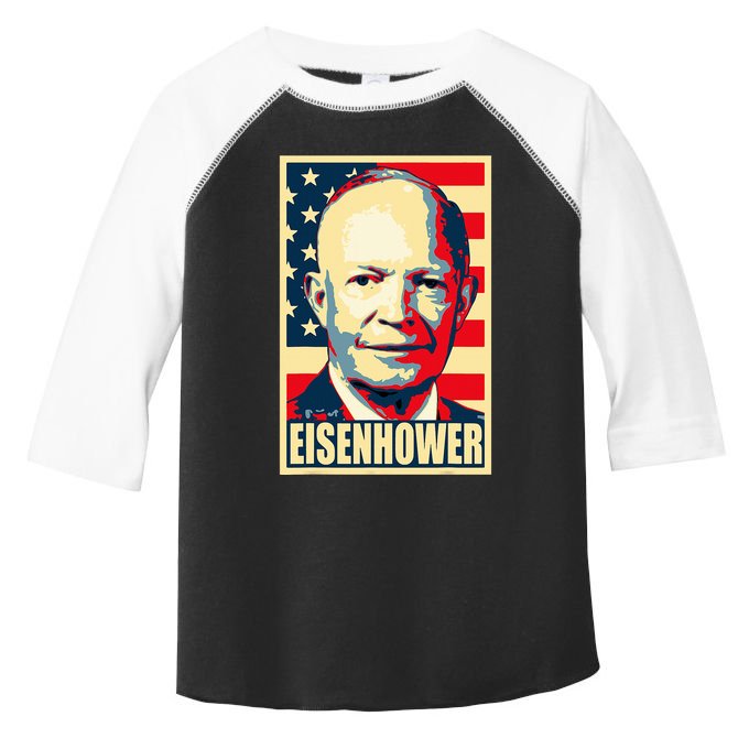 Dwight D. Eisenhower Propaganda Poster Toddler Fine Jersey T-Shirt